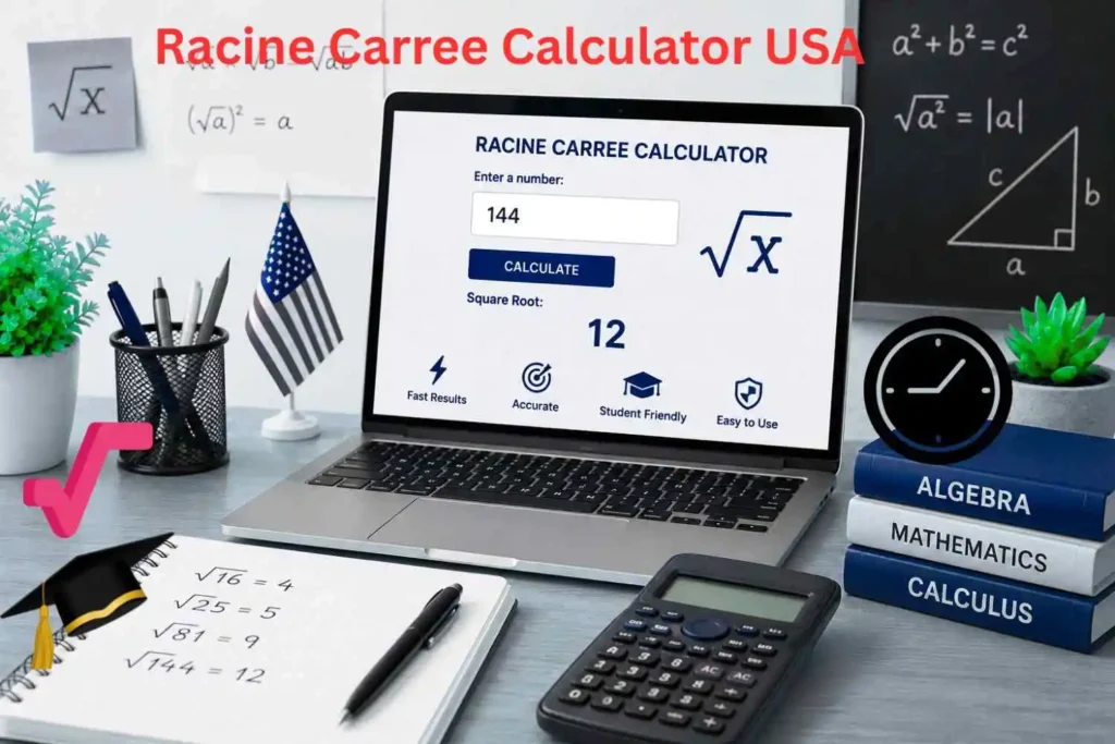 Racine Carree Calculator USA